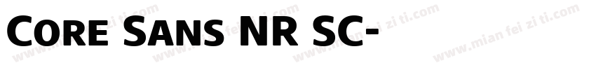 Core Sans NR SC字体转换